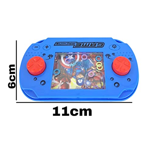 Image of JNiL Piggie Plastic Water Ring Game (Multicolour, for 3+ Years) (Pack of 1) (Blue)