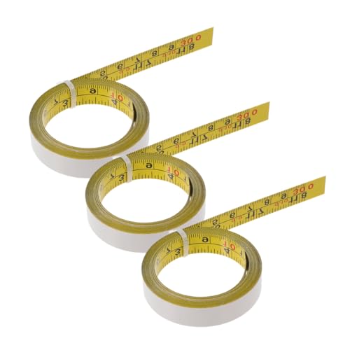 Ruban adhésif de mesure acier autocollant repositionnable pour menuiserie et marquage