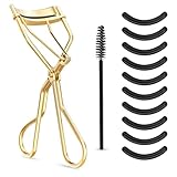 Matériaux de haute qualité : les recourbe-cils WLLHYF sont fabriqués en acier au carbone de haute qualité et en caoutchouc. L'acier au carbone de haute qualité est solide et pas facile à déformer, et le recourbe-cils brillant peut être fermement saisi dans la main. Le caoutchouc de haute qualité est doux et confortable, et le recourbe-cils n'endommagera pas les cils, le recourbe-cils vous donnant l'expérience d'utilisation la plus parfaite