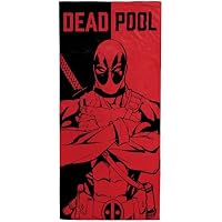 Jay Franco Marvel - Toalla Deadpool para baño, playa y piscina,