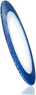 14pcs Self-Adhesive Nail Striping Tape Glitter Finish Random Colors for Nail Art Designs Easy to Use Decorative Lines for Manicure and Salon Applications