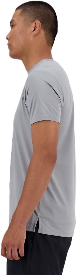 New Balance Mens Sport Essentials Heathertech T-Shirt - Image 2
