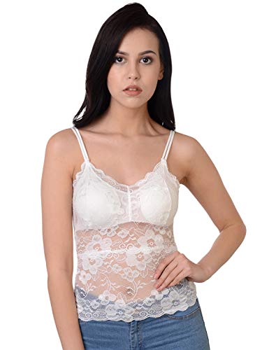 Image of Da Intimo Solid Non-Wired Lightly Padded Bralette
