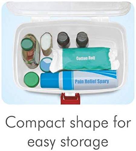 Image of aaKaR Sonal - Medical First Aid Box - Medical Box, Multi Purpose Storage Box (Medium)