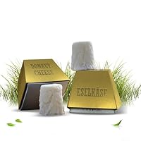 DON DONKEY’S® Eselkäse | 50g Käsenuggets | Handgemachter Luxus aus Eselsmilch | Einzigartiger Geschmack | Reich an Proteinen & Omega-3-Fettsäuren | Für Gourmets & Genießer | Frisch gekühlt geliefert
