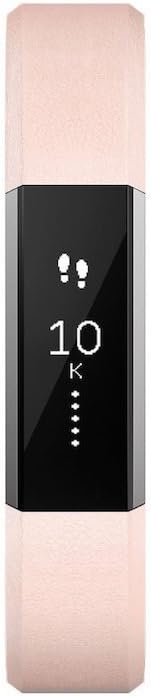 Fitbit Alta, Accessory Band, Leather, Blush, Large : Electronics