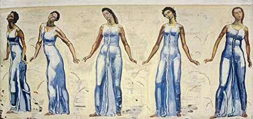 Tableau Vue de Ferdinand Hodler, le grand format 60x90cm idéal pour habiller un mur vide