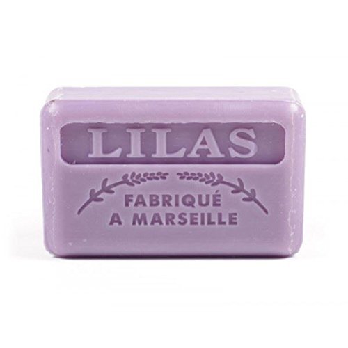 125G Savon De Marseille Soap - Lilac (Lilas)