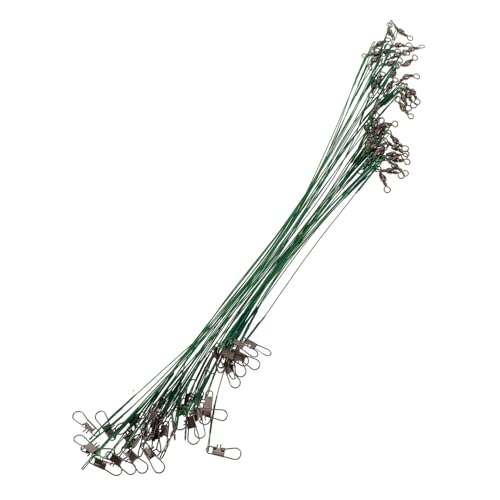 Abaodam fishing leaders acero 30 cm 1 unidad miniatura 1