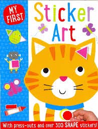 Paperback My First First Sticker Art Bumper Book