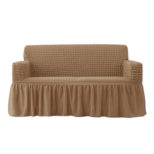 Housse de canapé universelle 1 place 85-135 cm - Protège canapé extensible salon chic