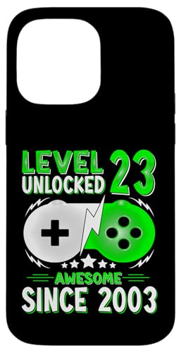 Level 23 Unlocked Birthday 23 Years Old Gifts 23rd Birthday �X�}�z�P�[�X iPhone 14 Pro Max �p