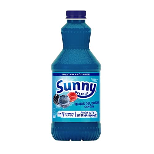 Sunny Delight Blue, Sabor Frutas del Bosque - Botella 1,25L