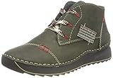 Innenmaterial: Synthetik Rieker 51534 Damen - Stiefel & Stiefeletten grün, 41 EU
