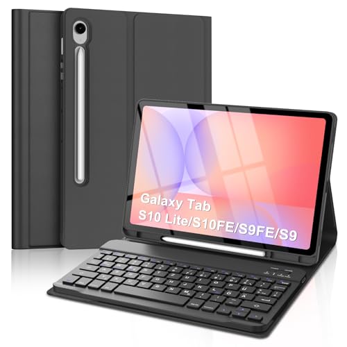Funda con teclado para Samsung Galaxy Tab S9 FE de 10.9 pulgadas ideal para estudiar y teletrabajo