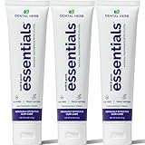 Dental Herb Company - Essentials Toothpaste (4 oz.) Fluoride-Free (3 Pack)