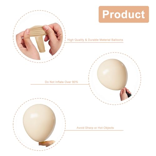 Image of Rose Gold Balloons 55 PCS Rose Gold and White Balloons 12inch Rose Gold Confetti Balloons for Engagement Bridal Shower Wedding Birthday Party Decorations