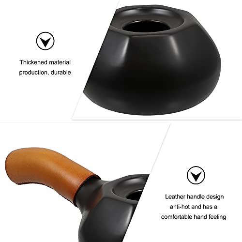 BESTonZON Tostador de Café de Cerámica Práctico Herramienta para Hornear Granos de Café Herramienta Portátil para El… - Imagen 5