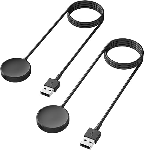 [2-Pack] Charger Cable for Samsung Galaxy Watch 6 40mm 44mm / Samsung Galaxy Watch 6 Classic 43mm 47mm, Replacement Charging Cable, 3.3ft