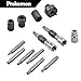 Prokomon 13 Pieces Alternator Pulley Tool Kit; Alternator Pulley Removal Tool for Car Pulley Removal Decoupling Puller