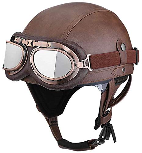 DLPAC Rétro Casque Moto Bols Cover