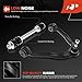 A-Premium 13Pc AWD 4WD Front Suspension Kit, For Chevy GMC Silverado 1500 Sierra 1500 Suburban Avalanche Tahoe Yukon XL Escalade EXT ESV, Upper Control Arm Lower Ball Joint Sway Bar Link Tie Rod End