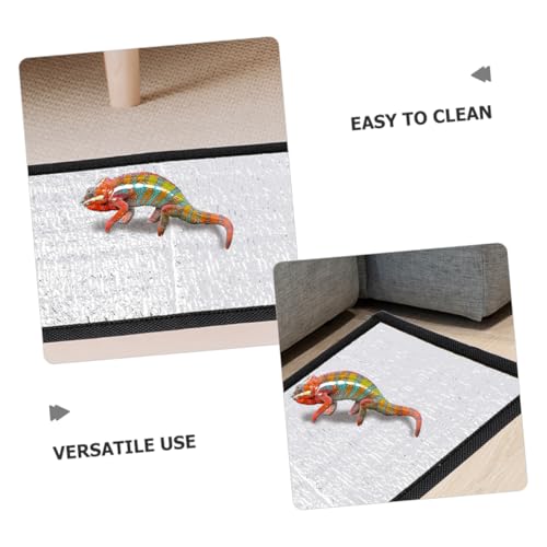 Alfombrilla térmica para reptiles con película reflectante miniatura 7