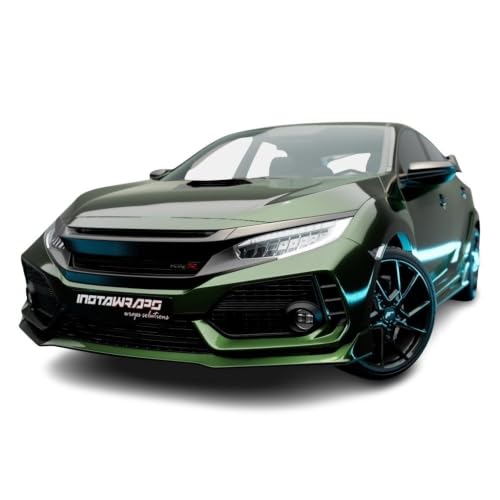 KPMF Gloss Green Black Iridescent Wrap