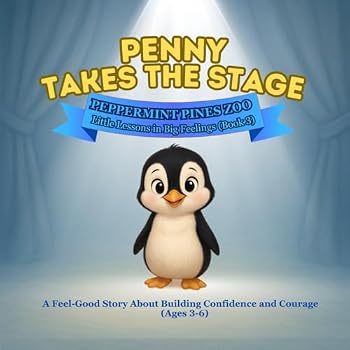 Penny Takes the Stage - Peppermint Pines Zoo Series Book 3: A Feel-Good Story About Building Confidence and Courage