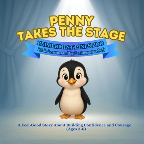Penny Takes the Stage - Peppermint Pines Zoo Series Book 3: A Feel-Good Story About Building Confidence and Courage