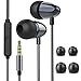 Produktbild In Ear Kopfhörer, Aioneus Kopfhörer mit Mikrofon, Lautstärkeregler In-Ear Ohrhörer Stereo Bass, Geräuschabsenkung In-Ear kopfhörer mit Kabel für iPhone, Huawei, Samsung, PC,MP3, kinder 3.5mm Kopfhörer