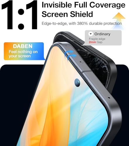 Image of Supershieldz By DABEN Screen Protector Compatible for Google Pixel 10 Pro XL / 9 Pro XL (6.8-Inch) Tempered Glass, Easy Installation Tool, 9H Hardness, HD Clear, Case Friendly, Full Coverage