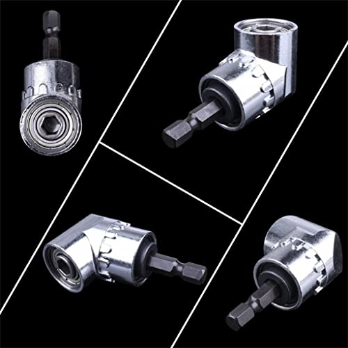 Adaptateur de support de douille et tournevis d'angle pour perceuse électrique
