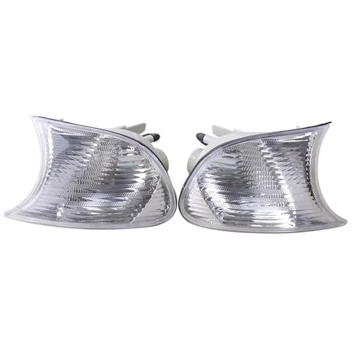 Feu d'angle clignotant latéral transparent de rechange pour BMW E46 Coupé 1998-2001