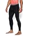 Under Armour Men's HeatGear Armour Compression Leggings, Black/Steel, Large