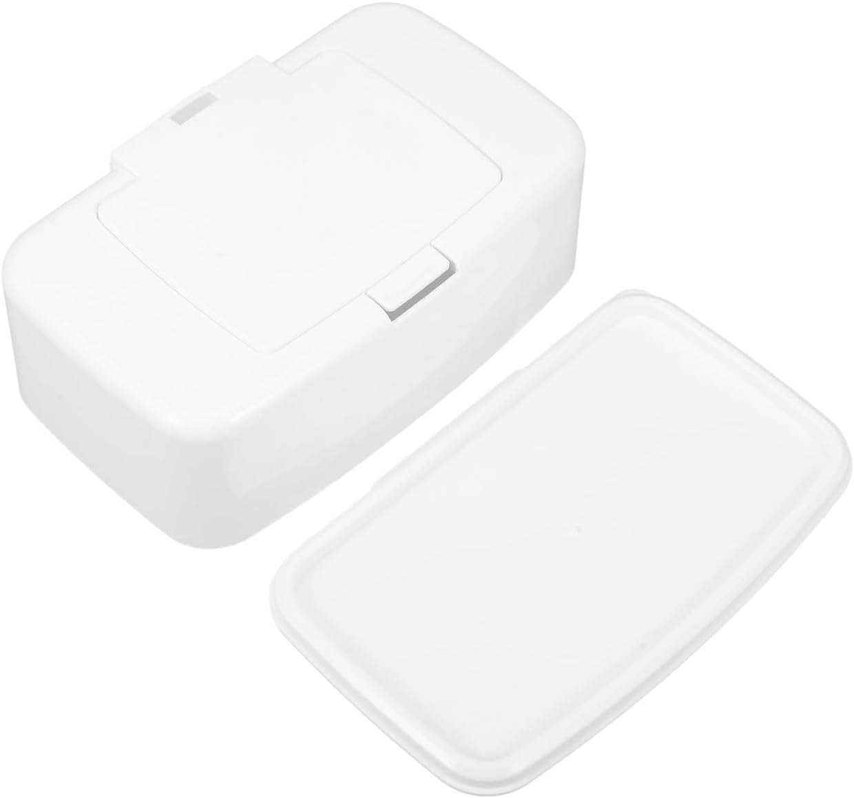 MAGICLULU Portable Refillable Baby Wipes Dispenser with Nonslip Base Wet Tissue Holder for Kitchen Bathroom Nursery 6.69 X 4.13 X 2.36 Inches
