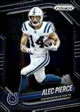2025 Panini Prizm Football Card #209 Alec Pierce Colts