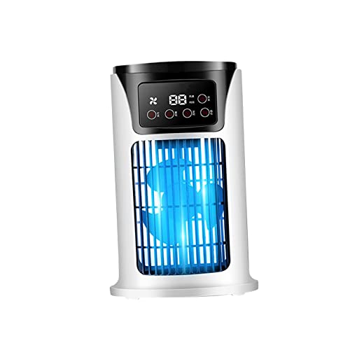 Image of LICHTSPortable Air Conditioner USB Evaporative Air Cooler Fan for Home Office Desk|1 Portable Air Conditioner Personal Air Cooler|Home & Garden