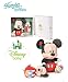 Produktbild Famosa Softies Disney Baby - Set Geschenkbox Mickey Mouse Plüsch + Baby Rassel Qualität super weich