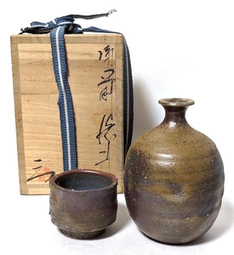 青備前 ぐい呑み 盃 酒器 古道具 アンティーク 備前焼 青備前 ぐい呑み 盃 酒器 古道具 アンティーク 備前焼 - メルカリ
