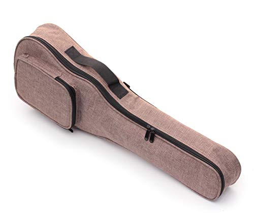 Longteam Étui simple en lin pour ukulélé 10 mm en éponge portable et étanche avec poche de rangement pour accessoires… - Les Beatles, Paul McCartney, John Lennon, RIngo Starr, George Harrison Longteam Étui simple en lin pour ukulélé 10 mm en éponge portable et étanche avec poche de rangement pour accessoires… – Image 4