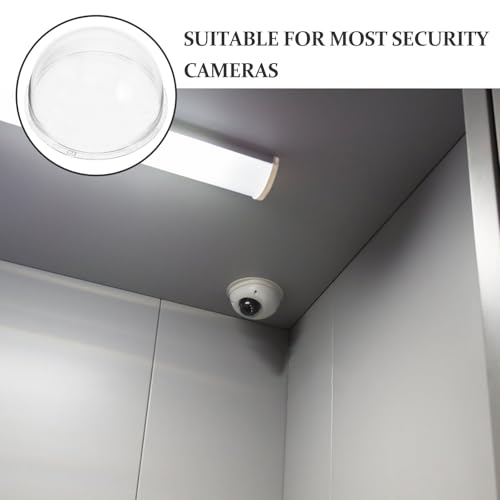 Cúpula de cámara de seguridad acrílica exterior e interior resistente 3