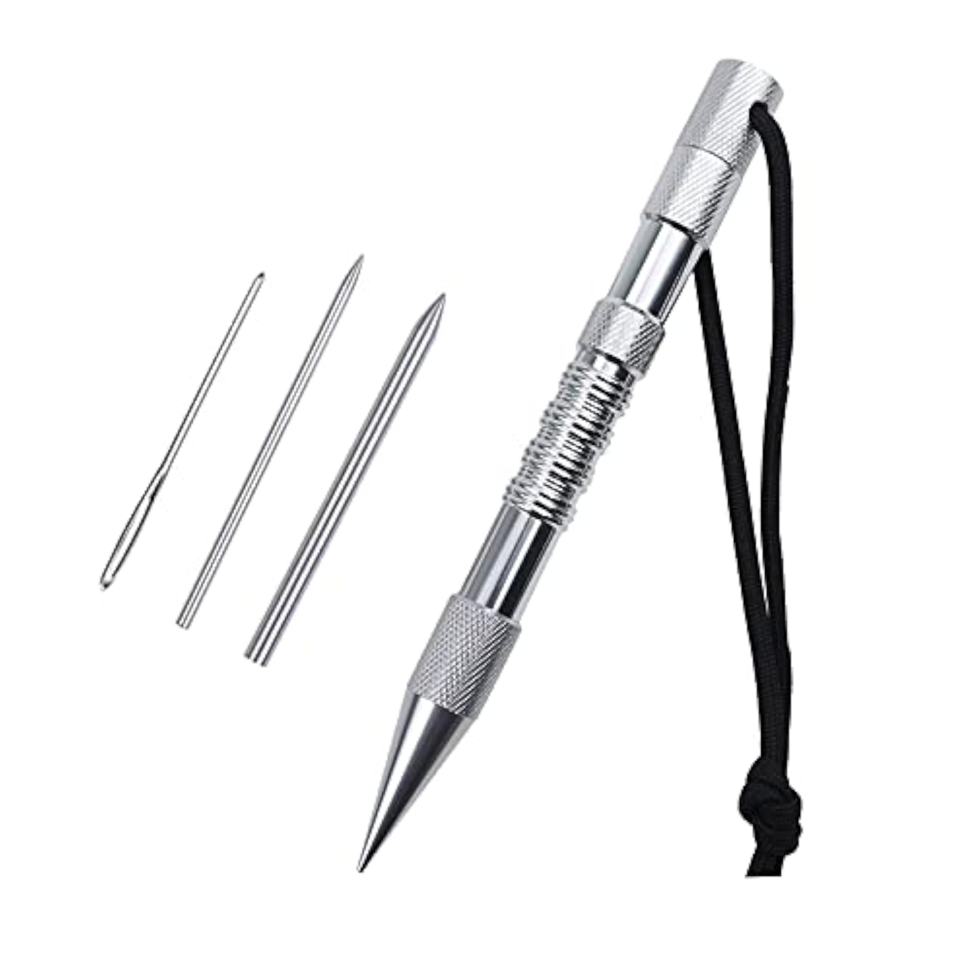 Stainless Steel Paracord Stitching Needle Set, 4pcs
