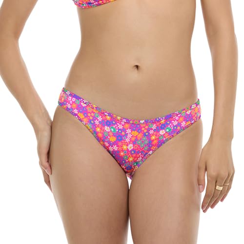 Eidon Women's Standard Basic Fuller Coverage Bikini Bottom Swimsuit