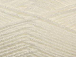 King Cole Cherished Baby Knitting Yarn DK 1410 White - per 100 gram ball