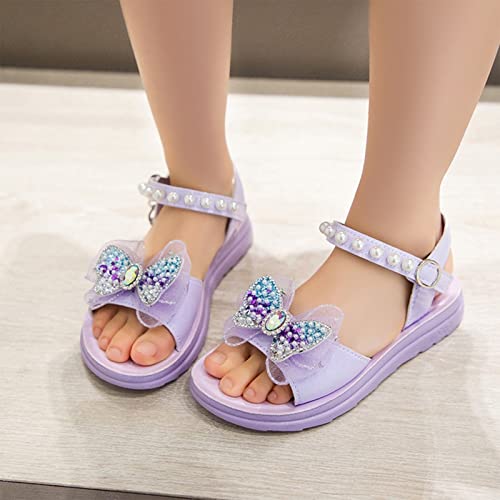 Generic Girls' Sandals Summer Children's Sandals Soft Soled Children's Shoes Girls' Princess Sandals Easter Sandals for Girls3