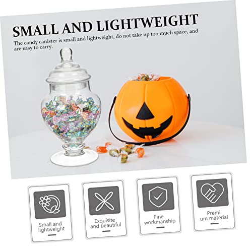 image for Healvian Packaging Marshmallow Jar Candy Buffet Containers Clear Conta