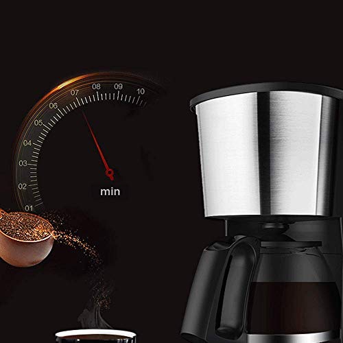 AYDQC Máquina de café, cafetera de 650 ml con función Anti de Goteo, máquina de café de Filtro, Sistema Anti-Goteo… - Imagen 7