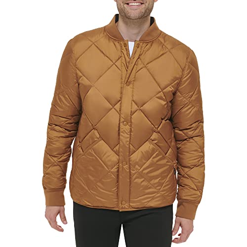 Image of Calvin Klein Men's Reversible Diamond Quilted Jacket