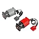 Verbesserte Version MOC Power Functions L Motor Kompatibel mit legoeds 88003 Bausteine Elektrische Maschinen Power Group High Speed(2 Stück)